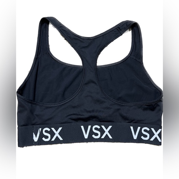 Like new Victoria Secret Sport black bra rock the runway racer back - Picture 4 of 4